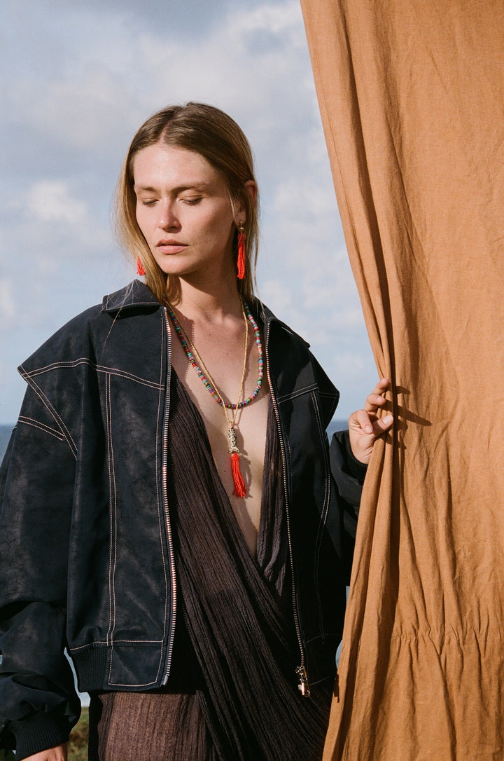Anni Lu TASSEL FISHY NECKLACE
