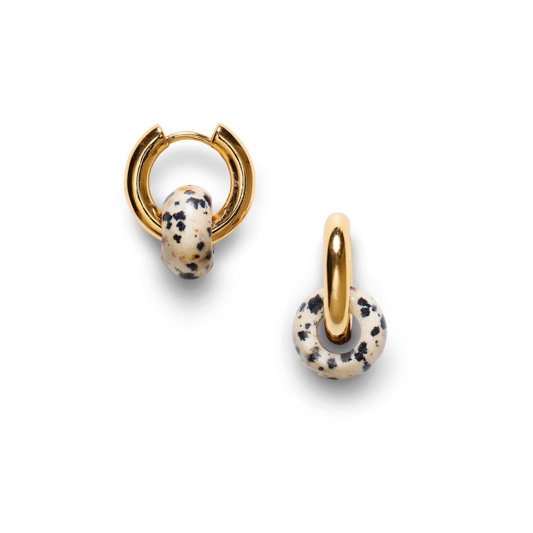 Anni Lu GLAZED DONUT HOOPS: DALMATIAN