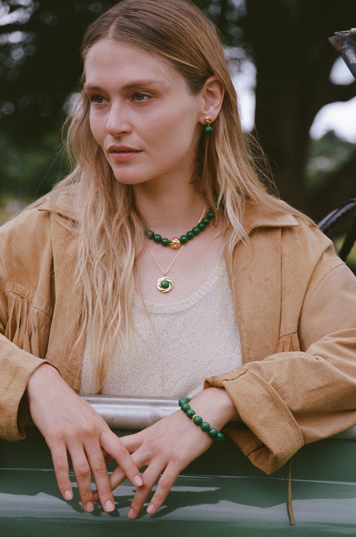 Anni Lu MALACHITE DREAMS NECKLACE