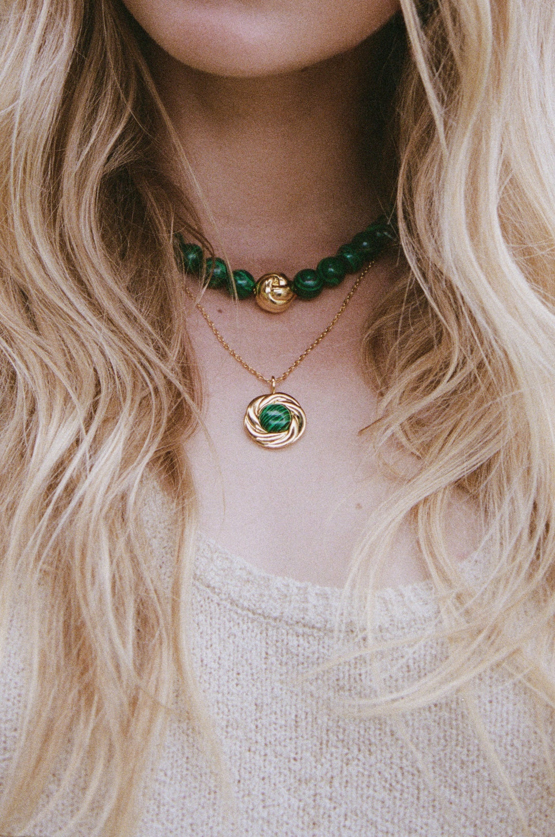 Anni Lu MALACHITE DREAMS NECKLACE