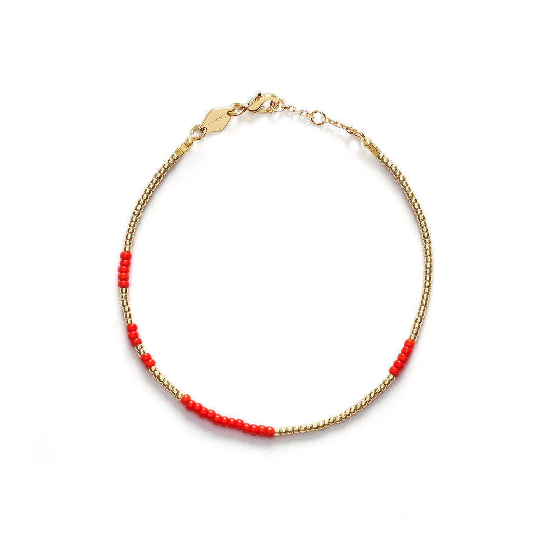 ANNI LU ASYM BRACELET: RED