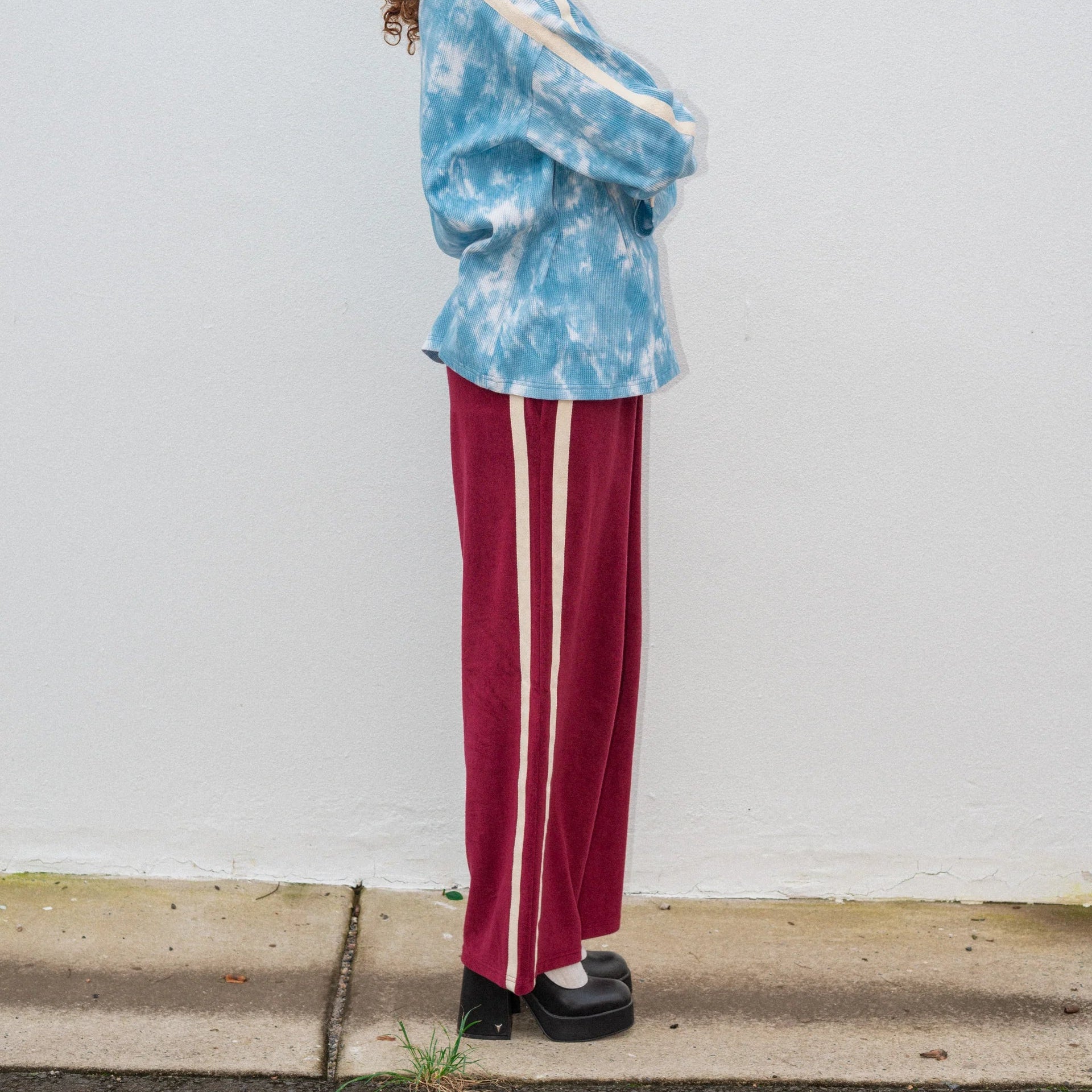 ATMOSEA APRES SURF PANT: BERRY