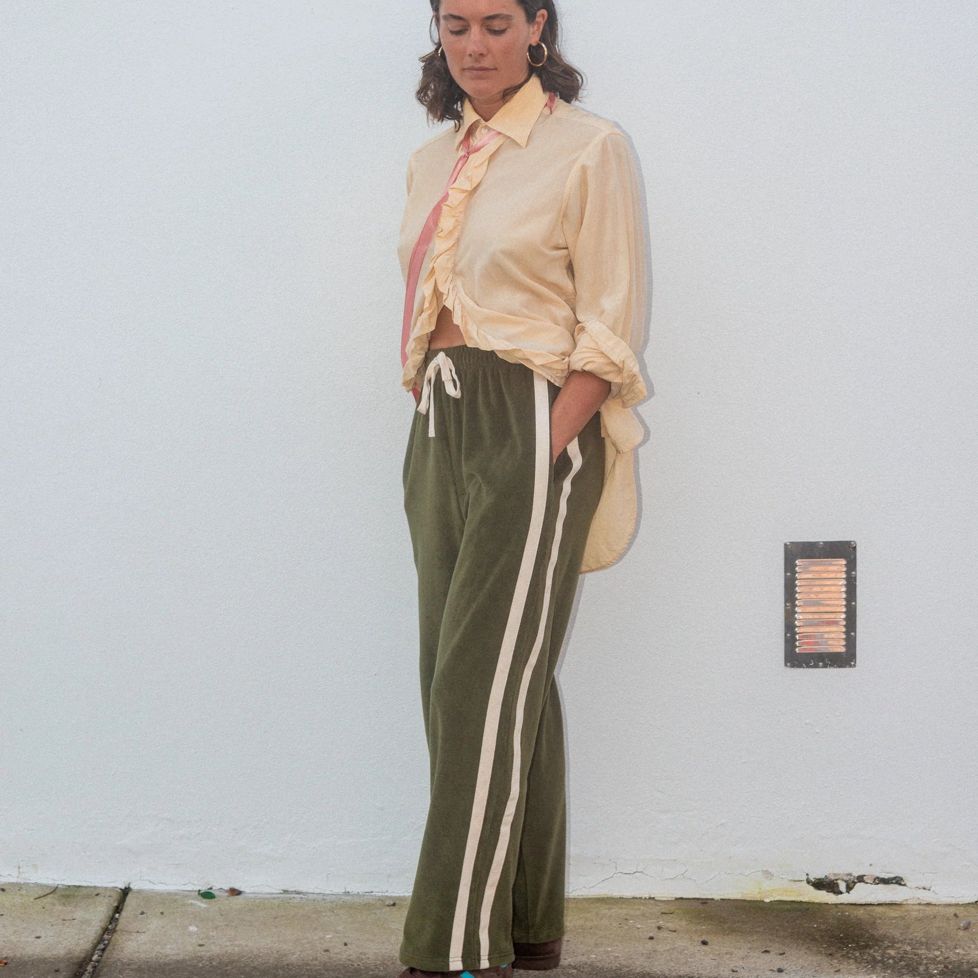 ATMOSEA APRES SURF PANT: OLIVE