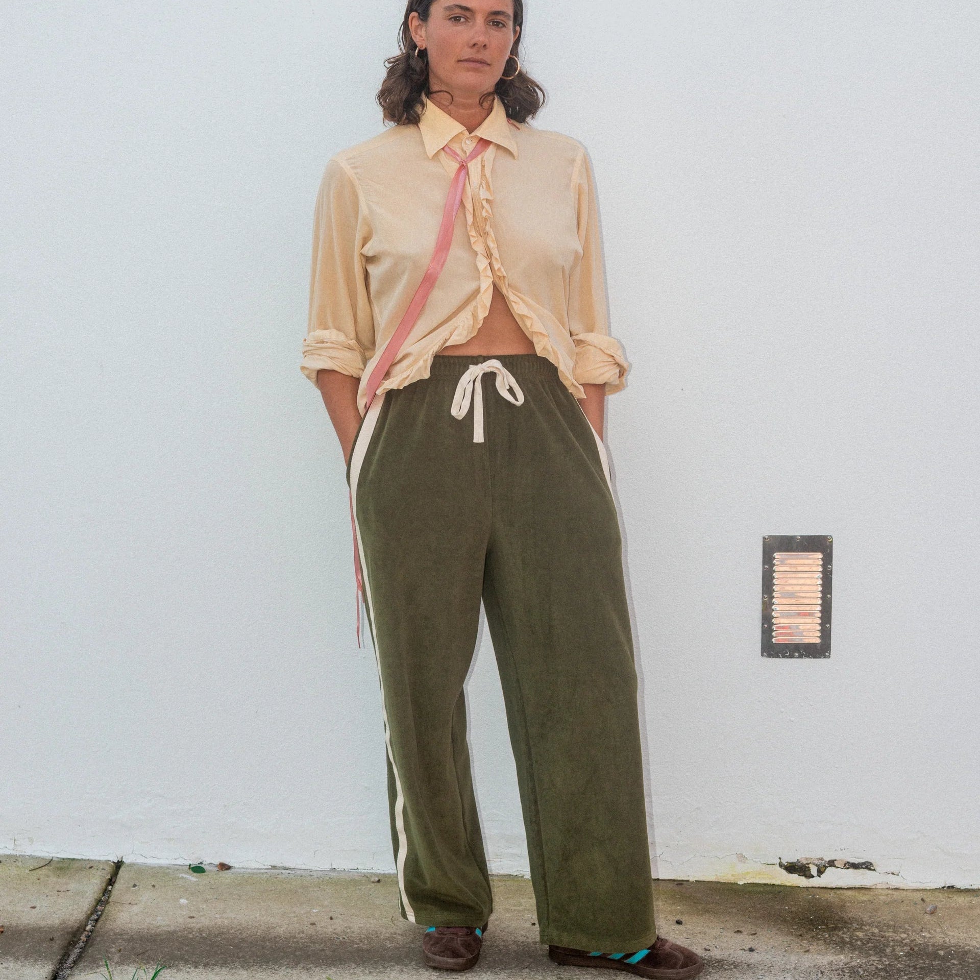 ATMOSEA APRES SURF PANT: OLIVE
