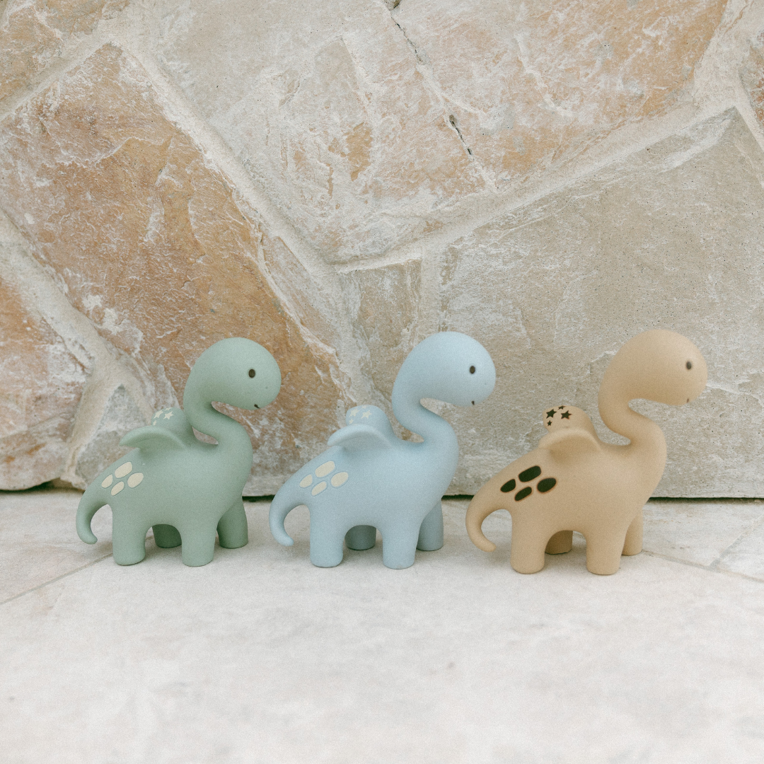 Winnie Parkes Diplo The Dino-Dragon Teether Blue