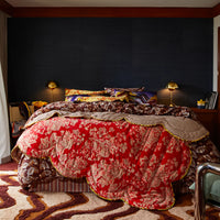 SAGE & CLARE HAZEL SCALLOPED VELVET BEDCOVER