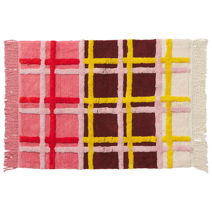 SAGE &amp; CLARE KARINA BATH MAT: ROSEWOOD