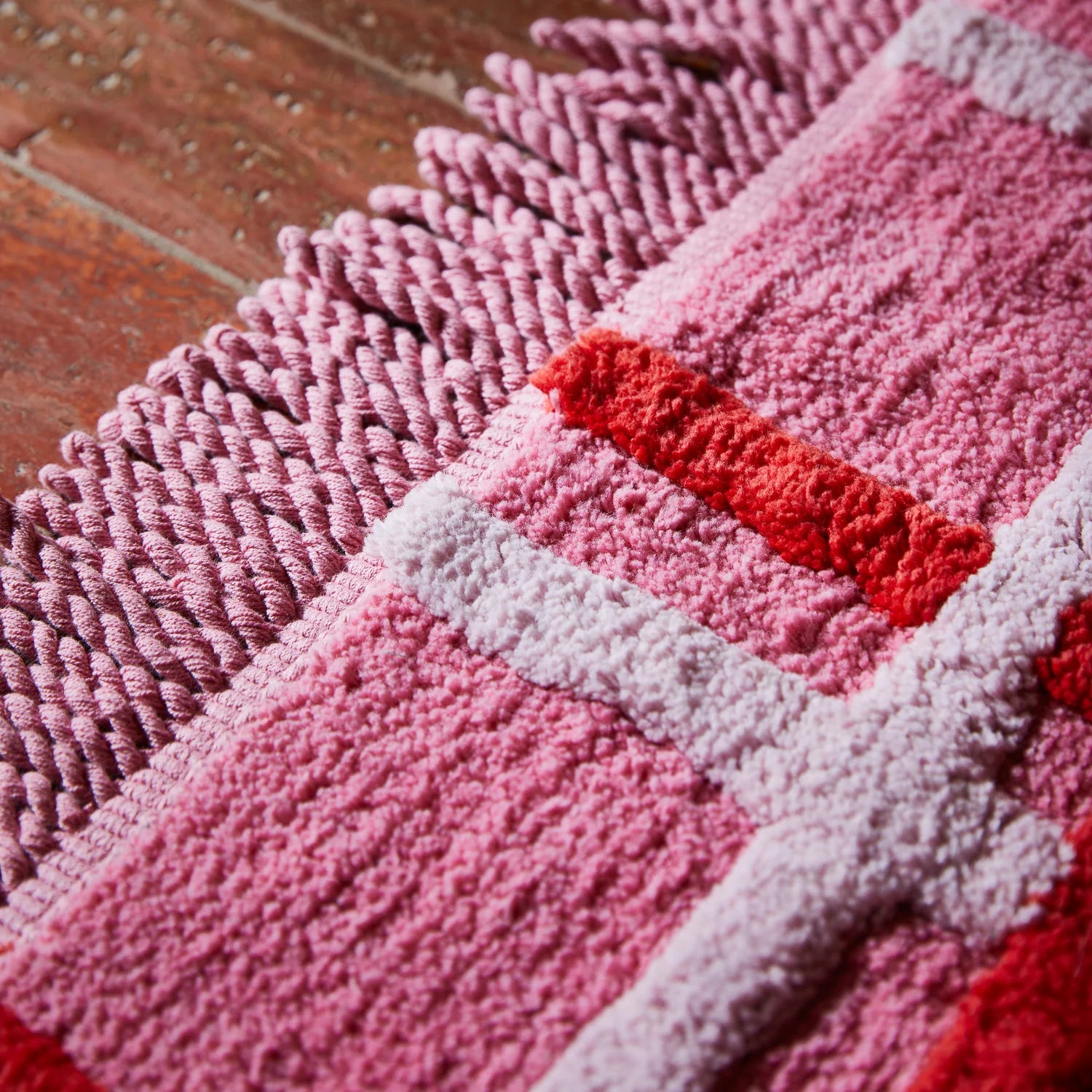 SAGE & CLARE KARINA BATH MAT: ROSEWOOD