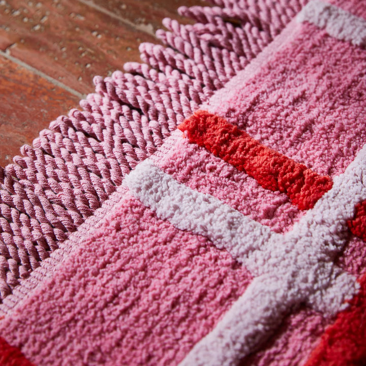 SAGE &amp; CLARE KARINA BATH MAT: ROSEWOOD