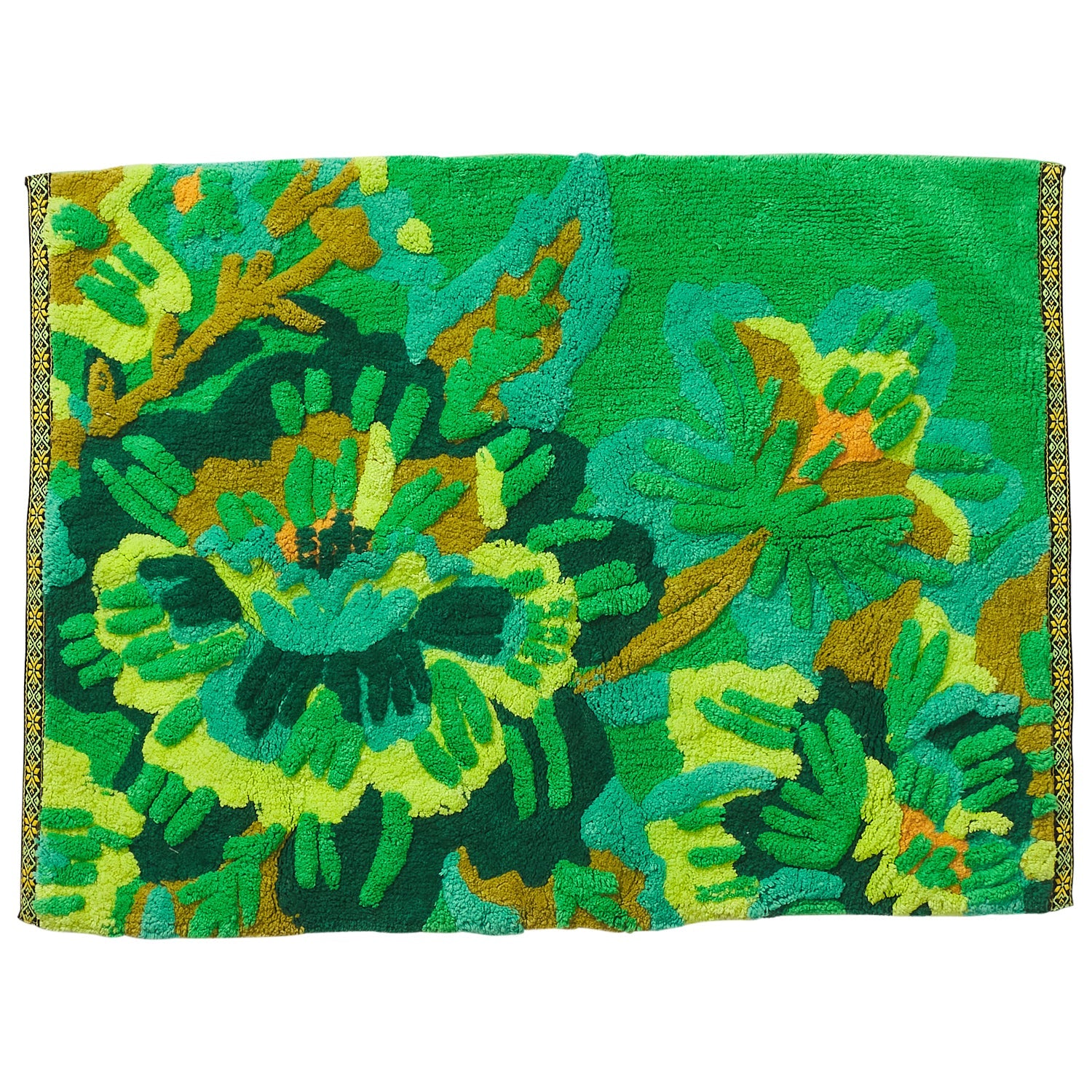 SAGE & CLARE ELIZA BATH MAT: SPRING GREEN