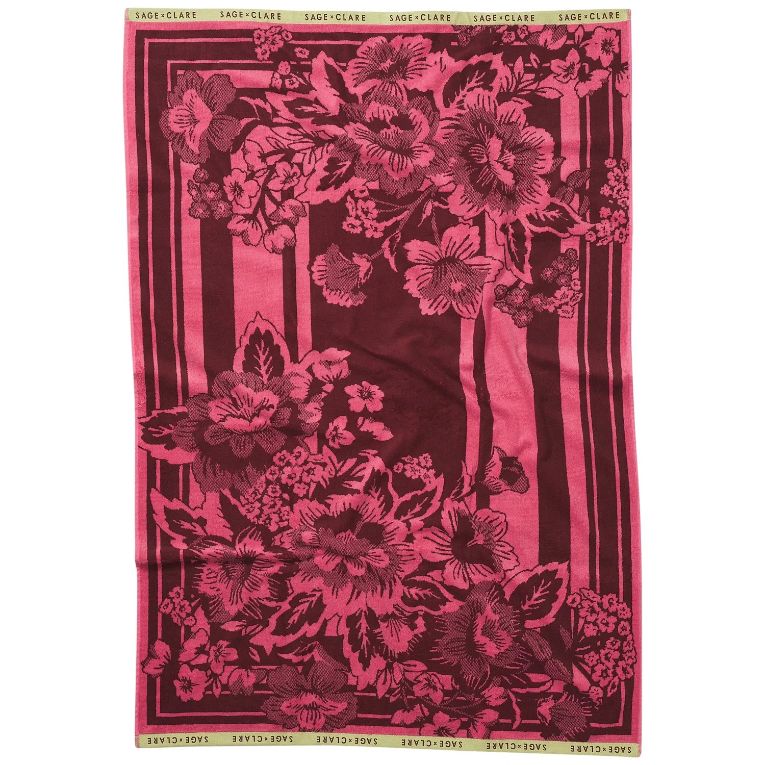 SAGE & CLARE ELIZA BATH SHEET: PRIMROSE