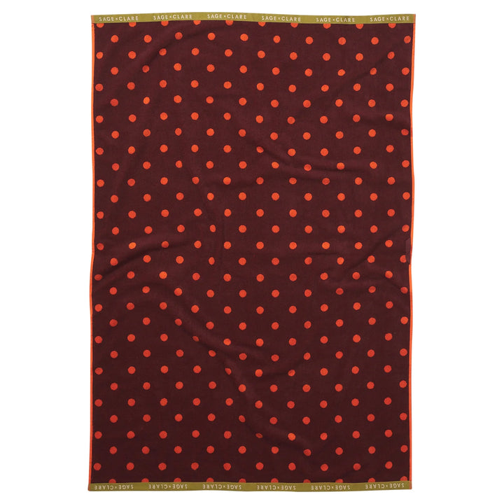 SAGE &amp; CLARE PAIGE BATH SHEET: ORANGERIE