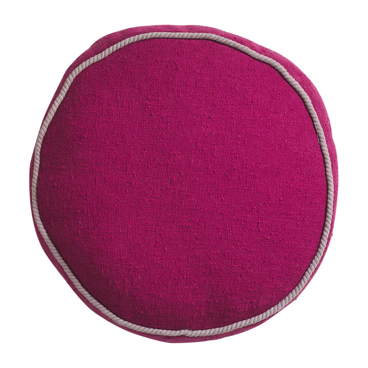SAGE &amp; CLARE DANA ROUND CUSHION: PLUMBERRY