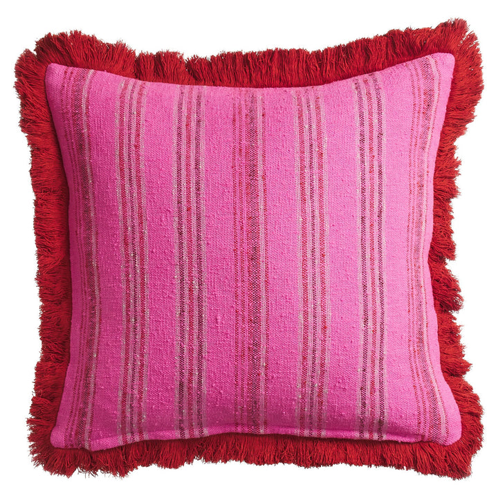SAGE &amp; CLARE NICOLETTE WOVEN CUSHION: PANSY