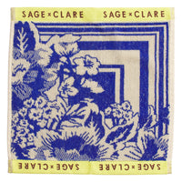 SAGE & CLARE ELIZA FACE WASHER SET 2PC: ULTRAMARINE