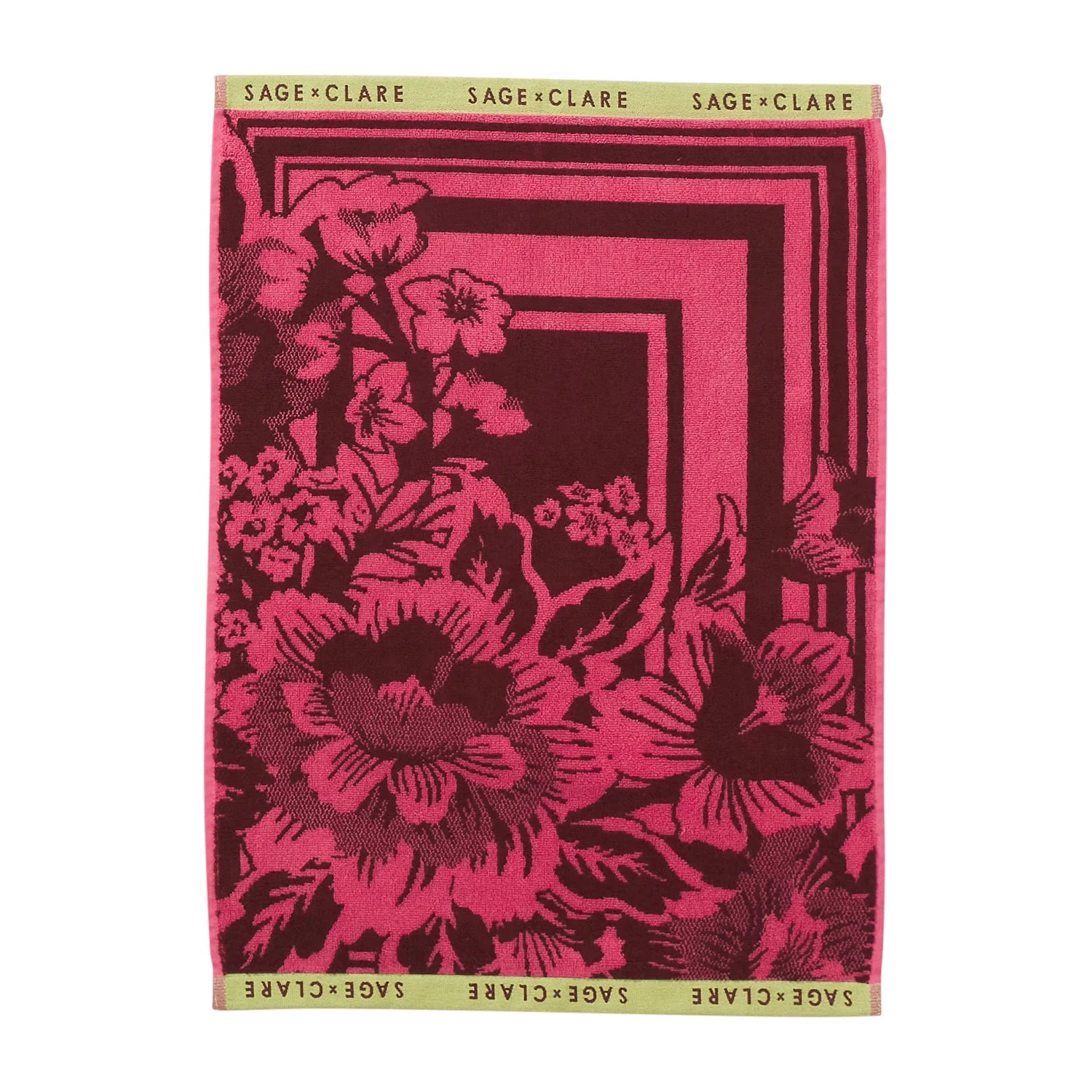 SAGE & CLARE ELIZA HAND TOWEL: PRIMROSE