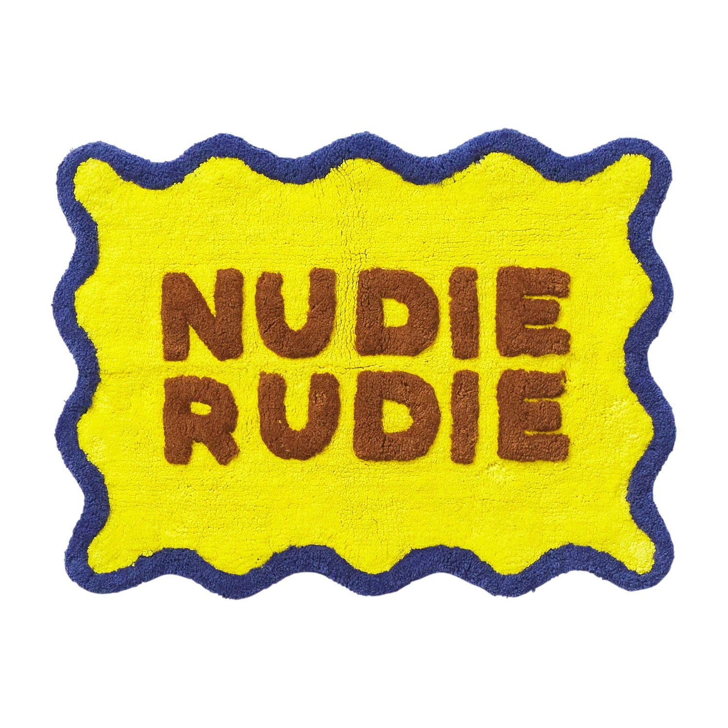 SAGE & CLARE AMALIE NUDIE MINI BATH MAT: DAFFODIL