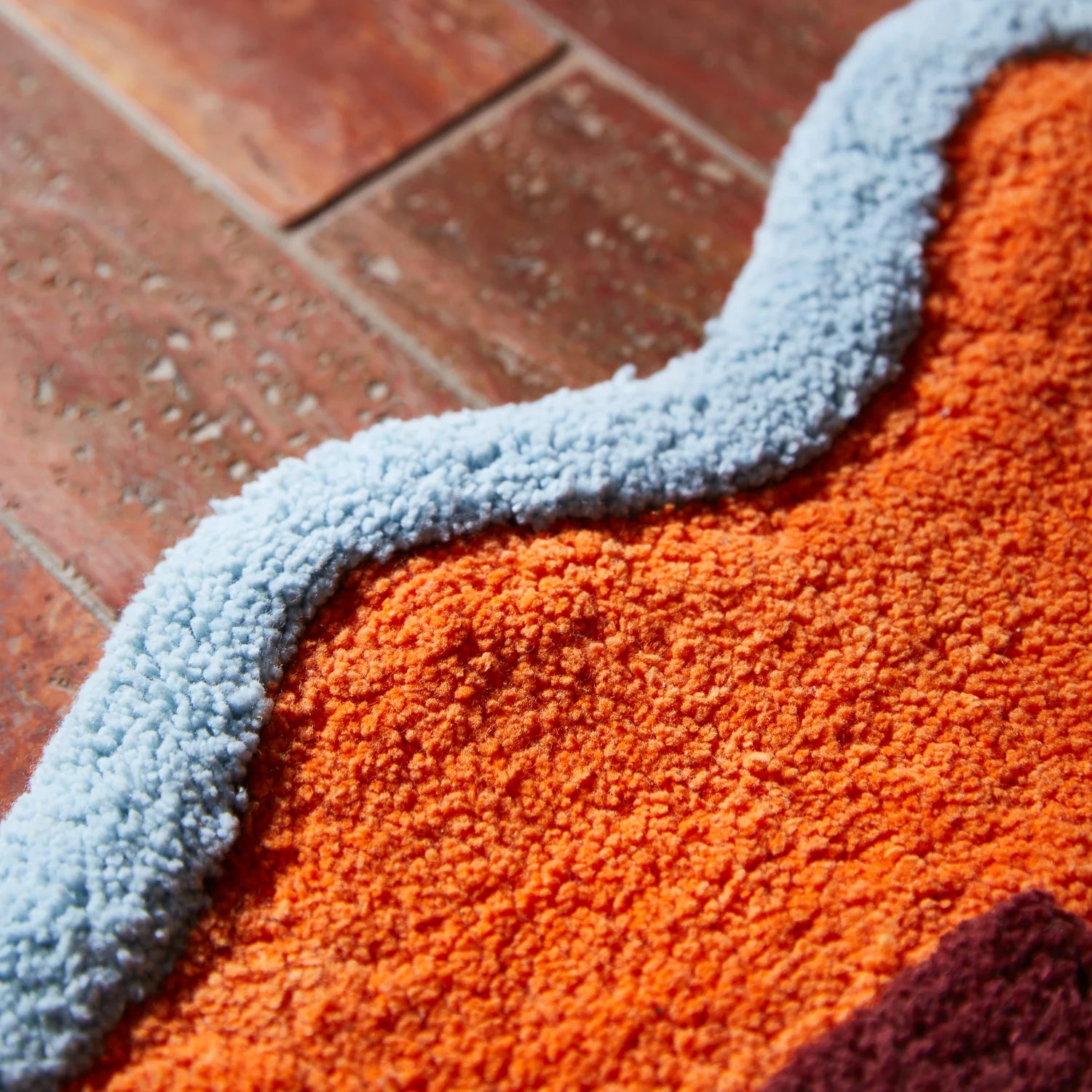 SAGE & CLARE AMALIE NUDIE MINI BATH MAT: ORANGERIE