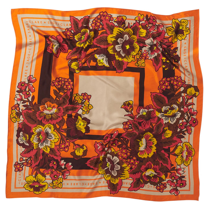 SAGE &amp; CLARE ELIZA SILK SCARF