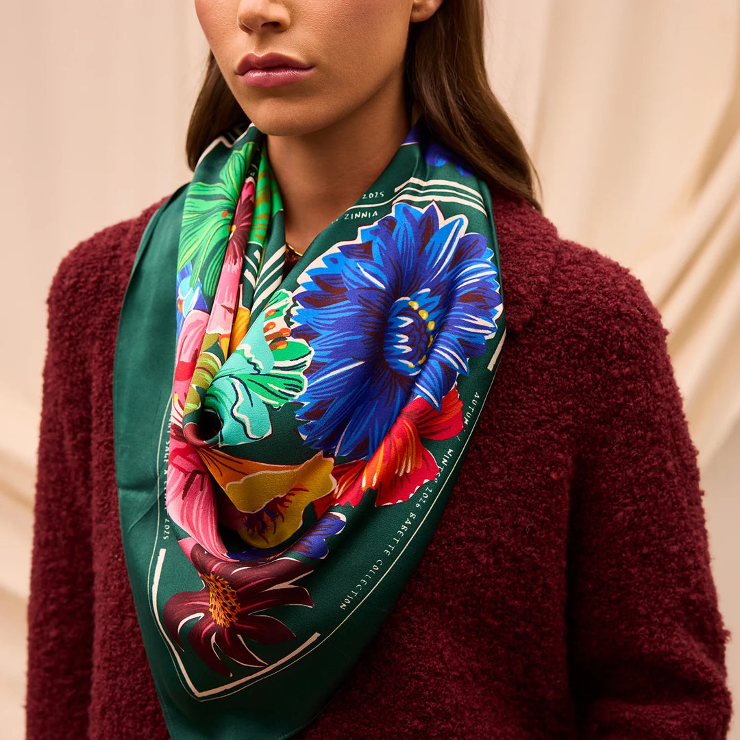 SAGE &amp; CLARE INES SILK SCARF
