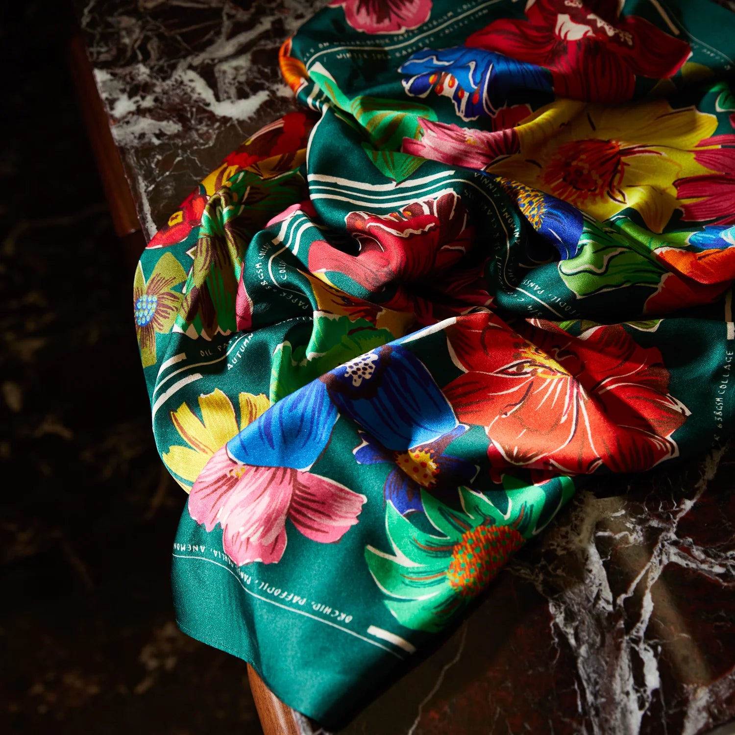 SAGE & CLARE INES SILK SCARF