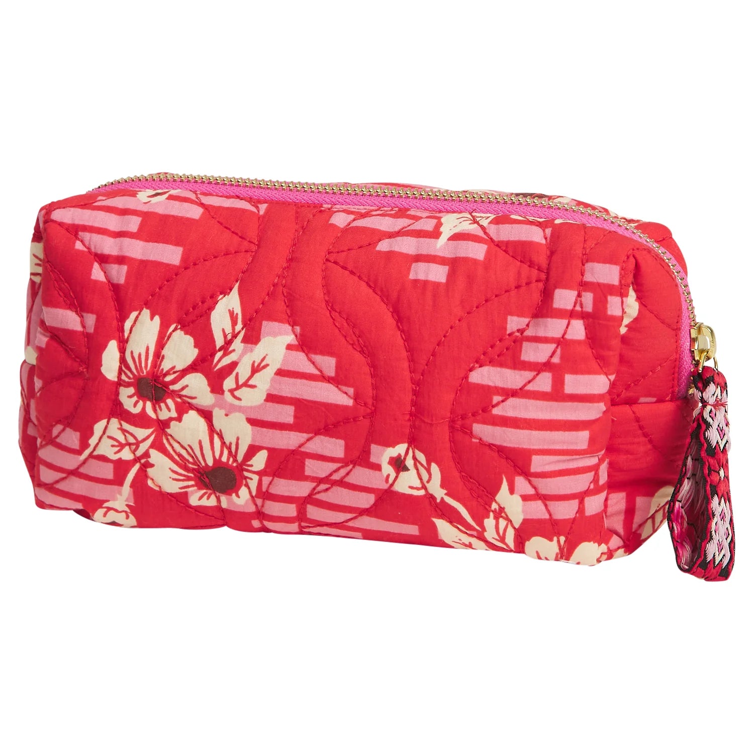SAGE & CLARE MARTA TRAVEL POUCH: VERMILLION