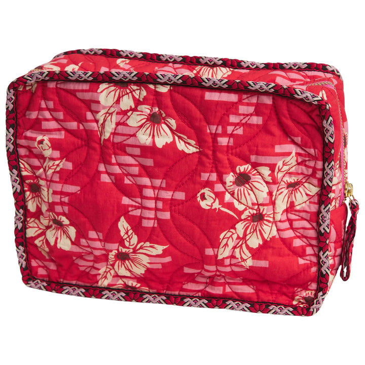 SAGE &amp; CLARE MARTA VANITY BAG: VERMILLION