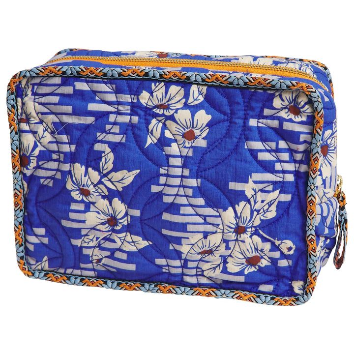 SAGE &amp; CLARE MARTA VANITY BAG: ULTRAMARINE