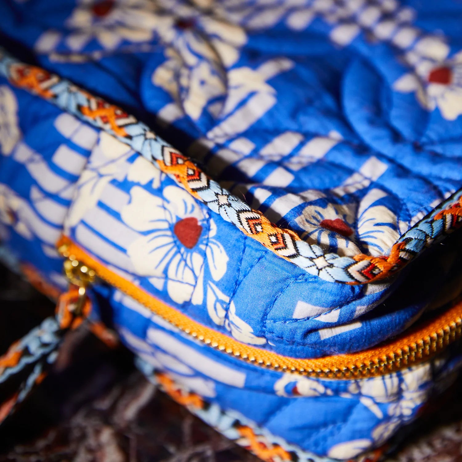SAGE & CLARE MARTA VANITY BAG: ULTRAMARINE
