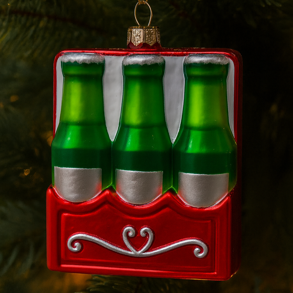 BEER 6-PACK ORNAMENT
