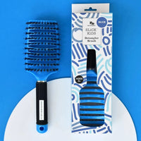 NO NASTIES DETANGLER BRUSH: BLUE