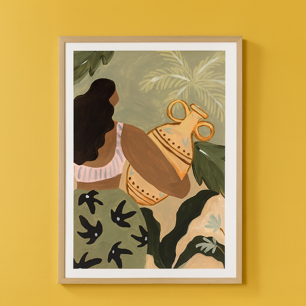 ISLAND ILLUSTRATION GREEN 2