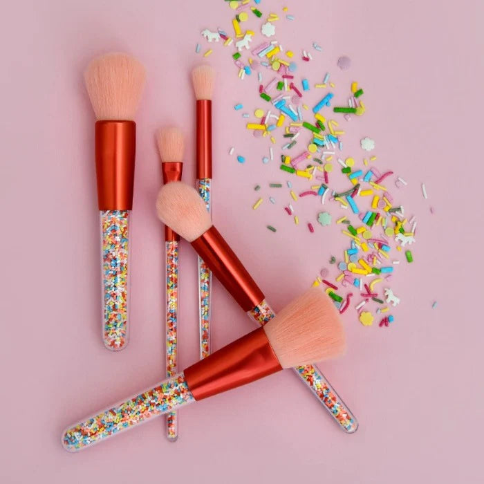 NO NASTIES TWINKLE SPRINKLE MAKE UP BRUSH SET