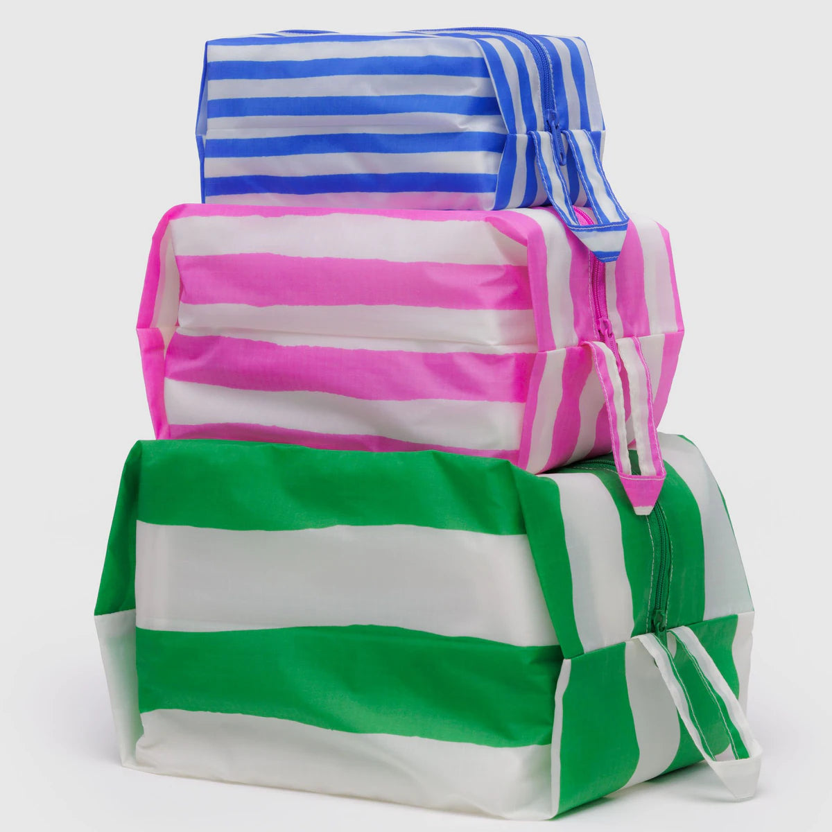 BAGGU 3D ZIP SET: PAINTED STRIPE