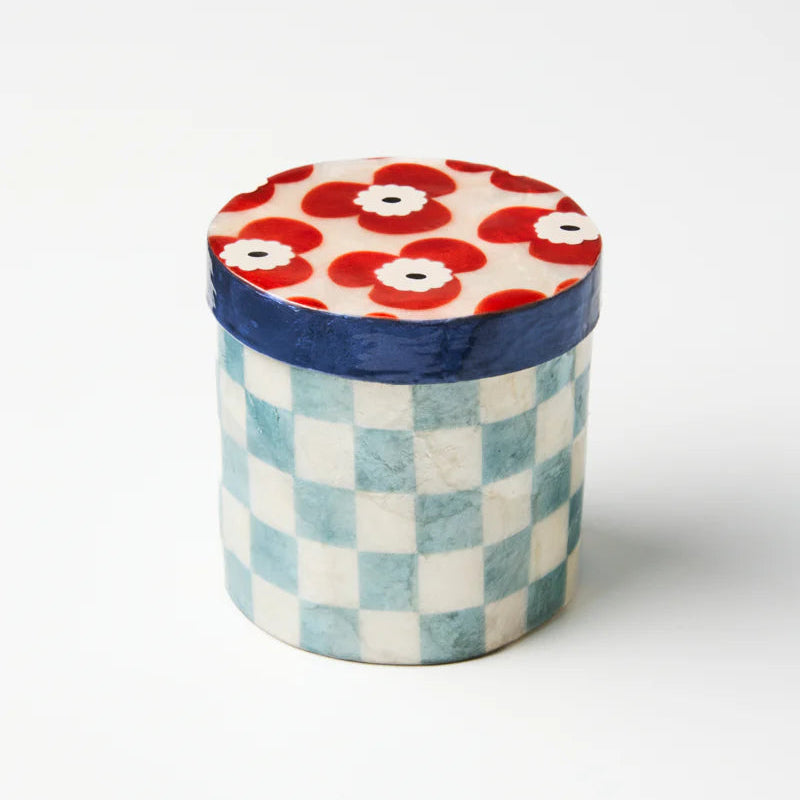 J & CO PARADIS BLUE MEDIUM BOX