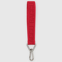 BAGGU LOGO KEYCHAIN: RED