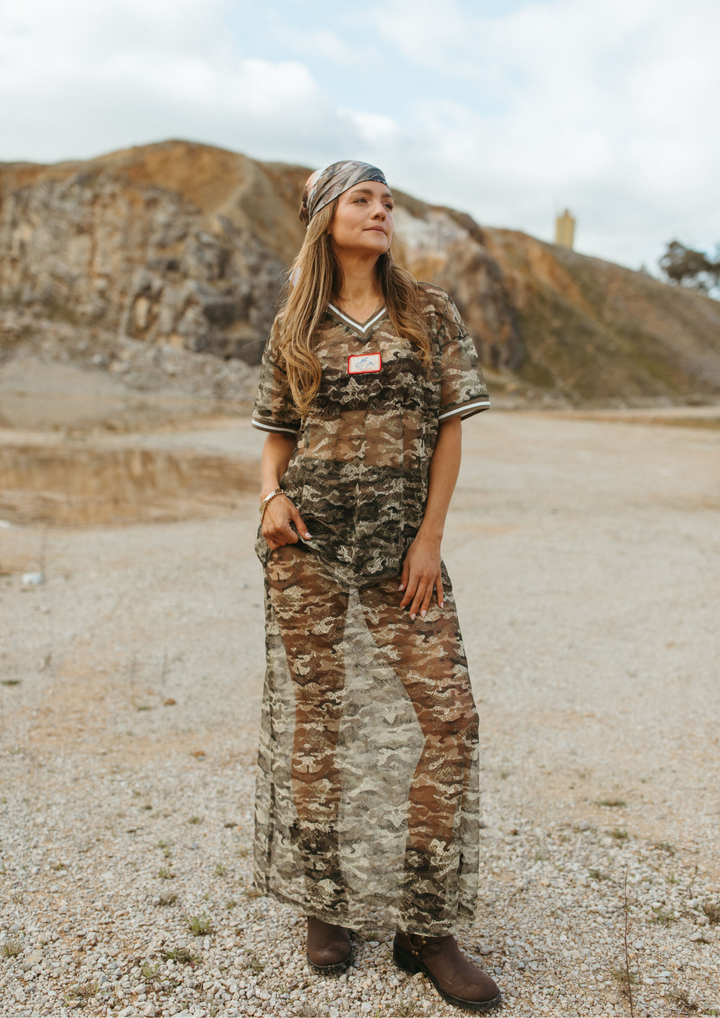 FAR MER CAMO LACE SKIRT 1