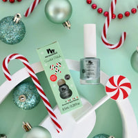 NO NASTIES SCENTED NAIL POLISH: CHRISTMAS CANDY CANE