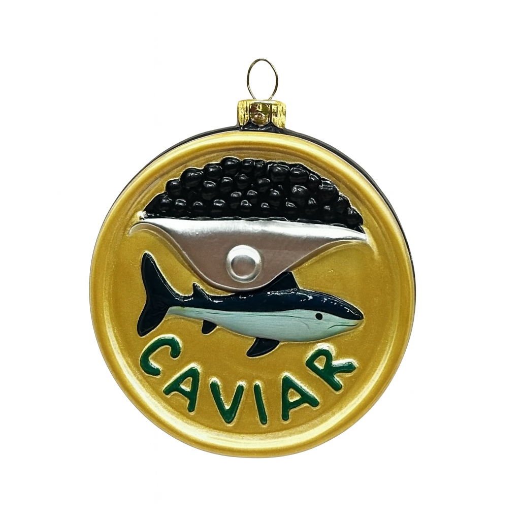 CAVIAR CAN ORNAMENT