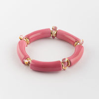 NACH PINK COCKATOO CHUNKY BRACELET