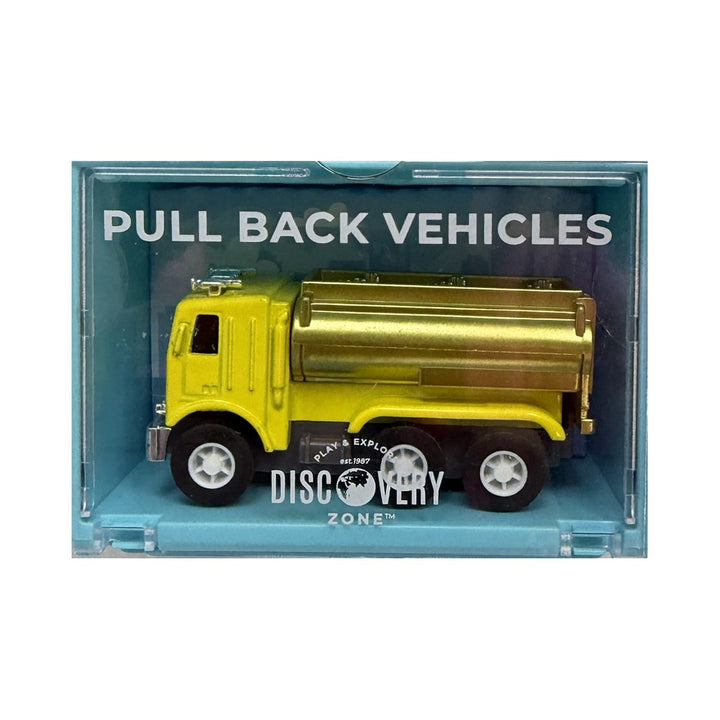Container truck petrol yellow