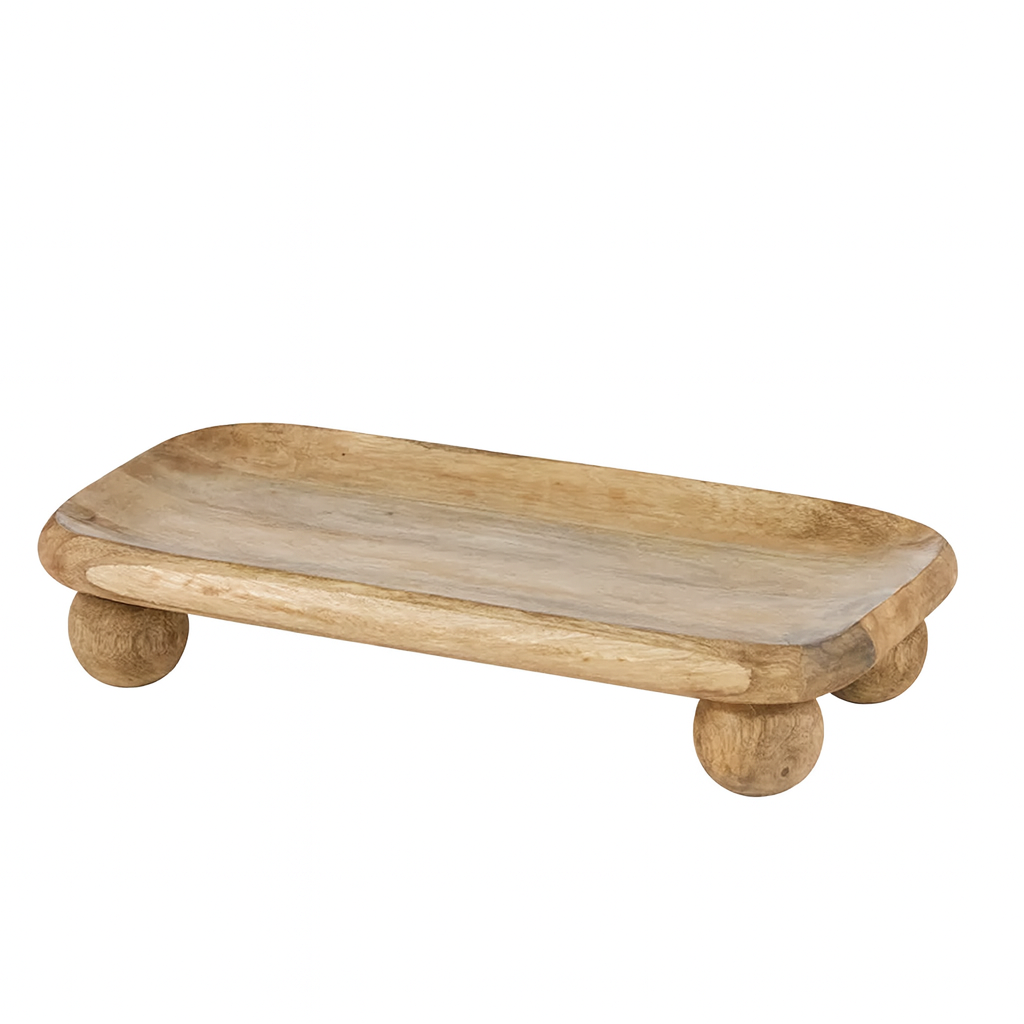 VANCE WOOD RECT FOOTED BOARD: SMALL