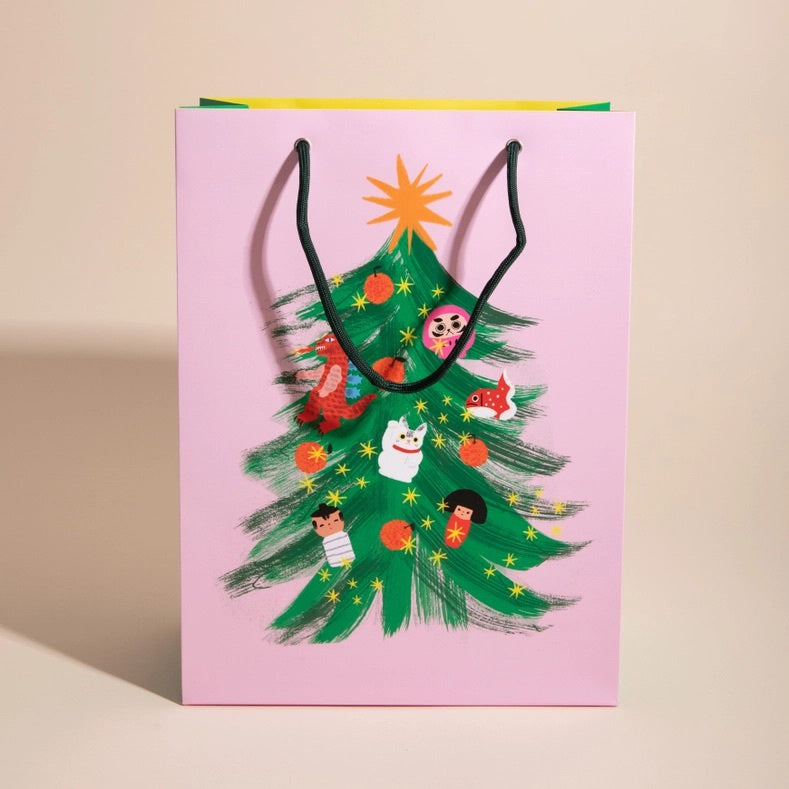 CAROLYN SUZUKI STUDIO KAWAII TREE GIFT BAG