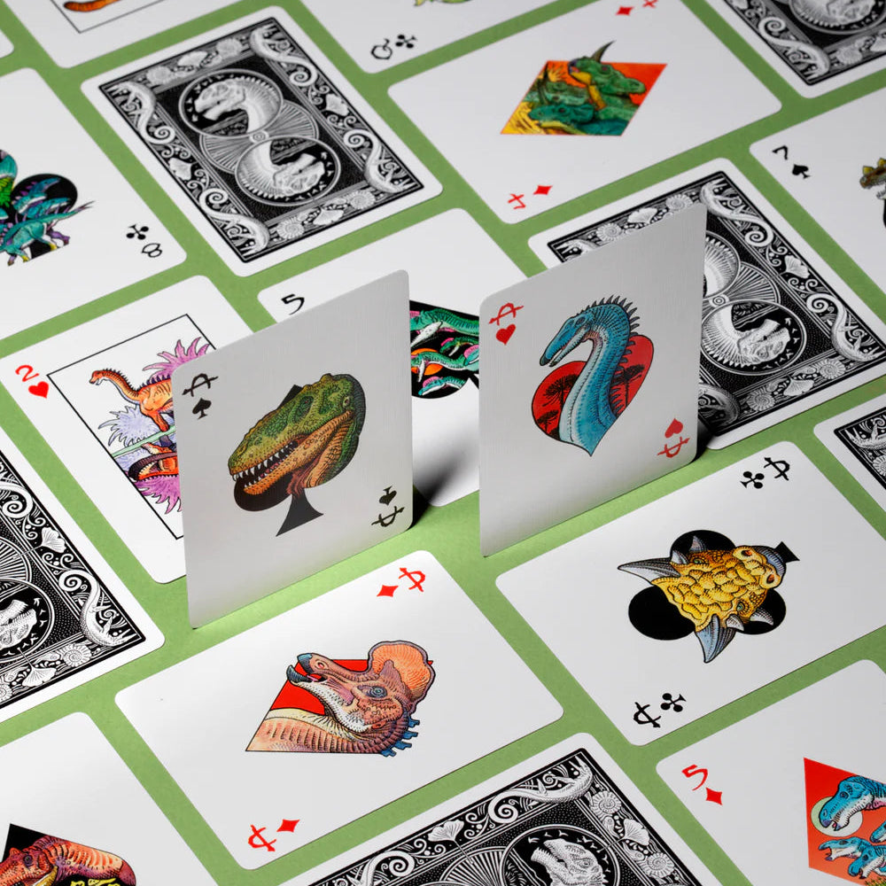 ART OF PLAY DINOSAUR PLAYING CARDS