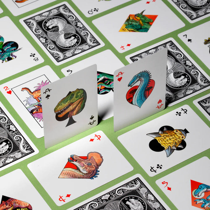 ART OF PLAY DINOSAUR PLAYING CARDS
