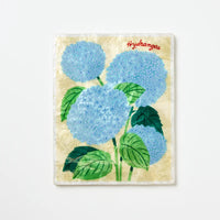 J & CO MARKET WALL ART: HYDRANGEA