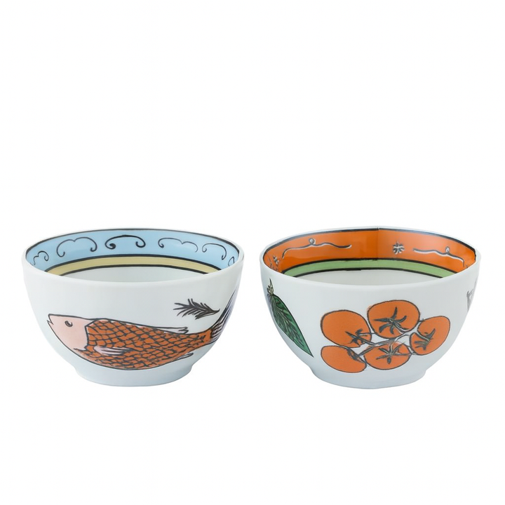 DELI CERAMIC BOWL: ORANGE