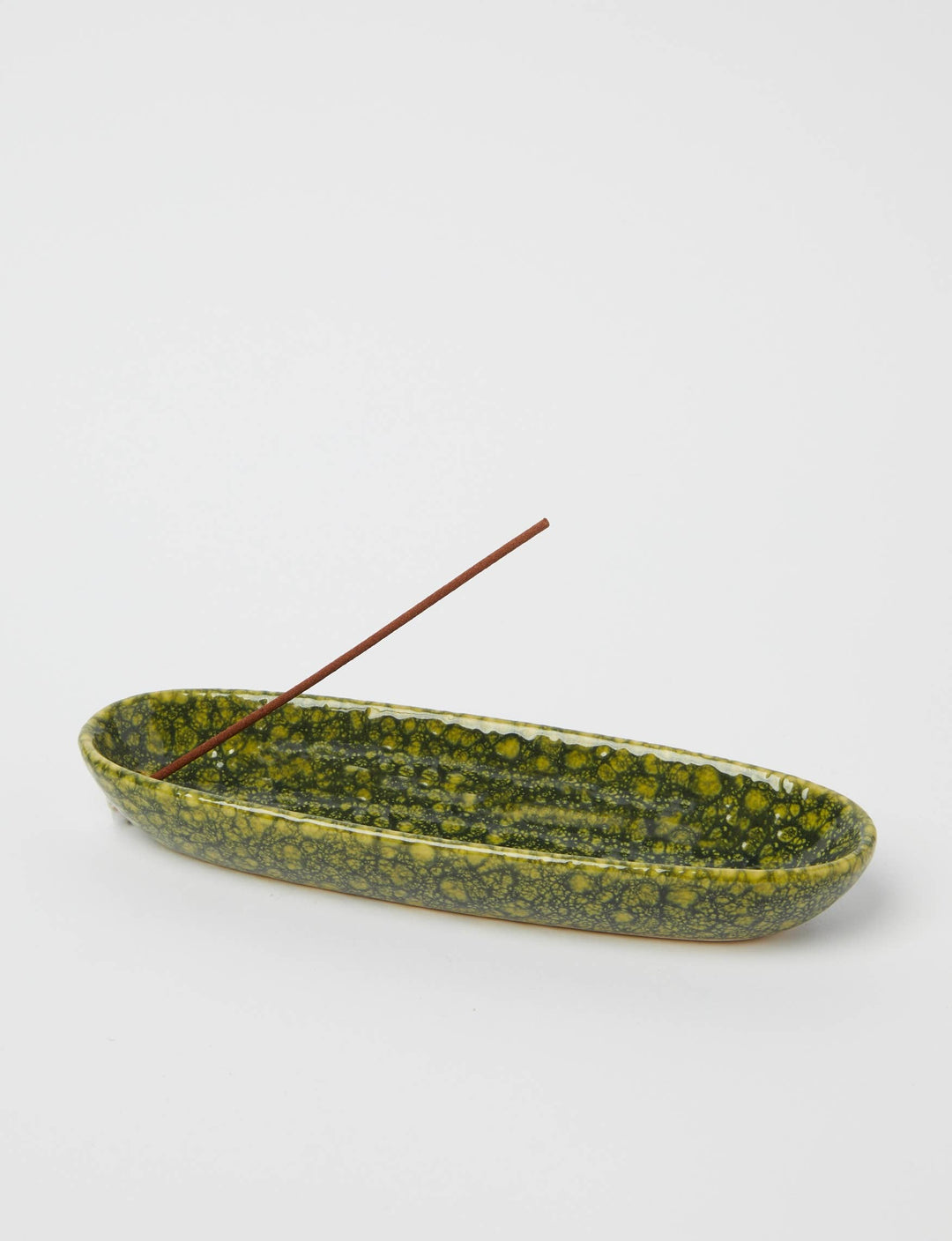 Gentle Habits The Collector Ceramic Incense Holder Green