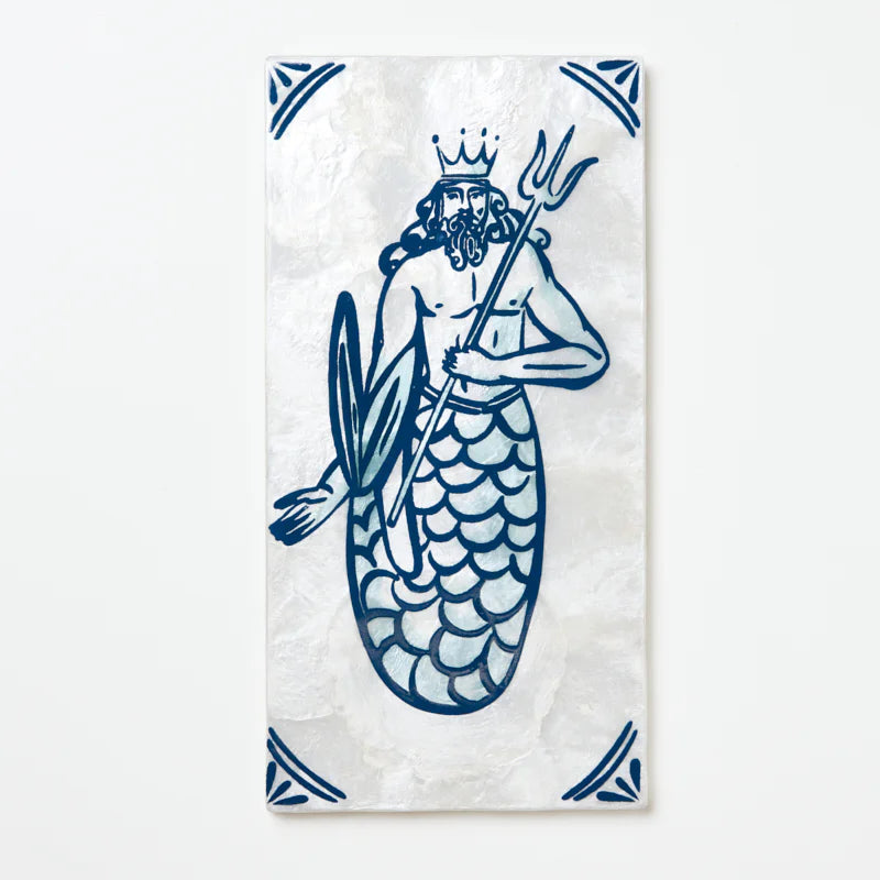 J & CO TAVERNA WALL ART: TRIDENT