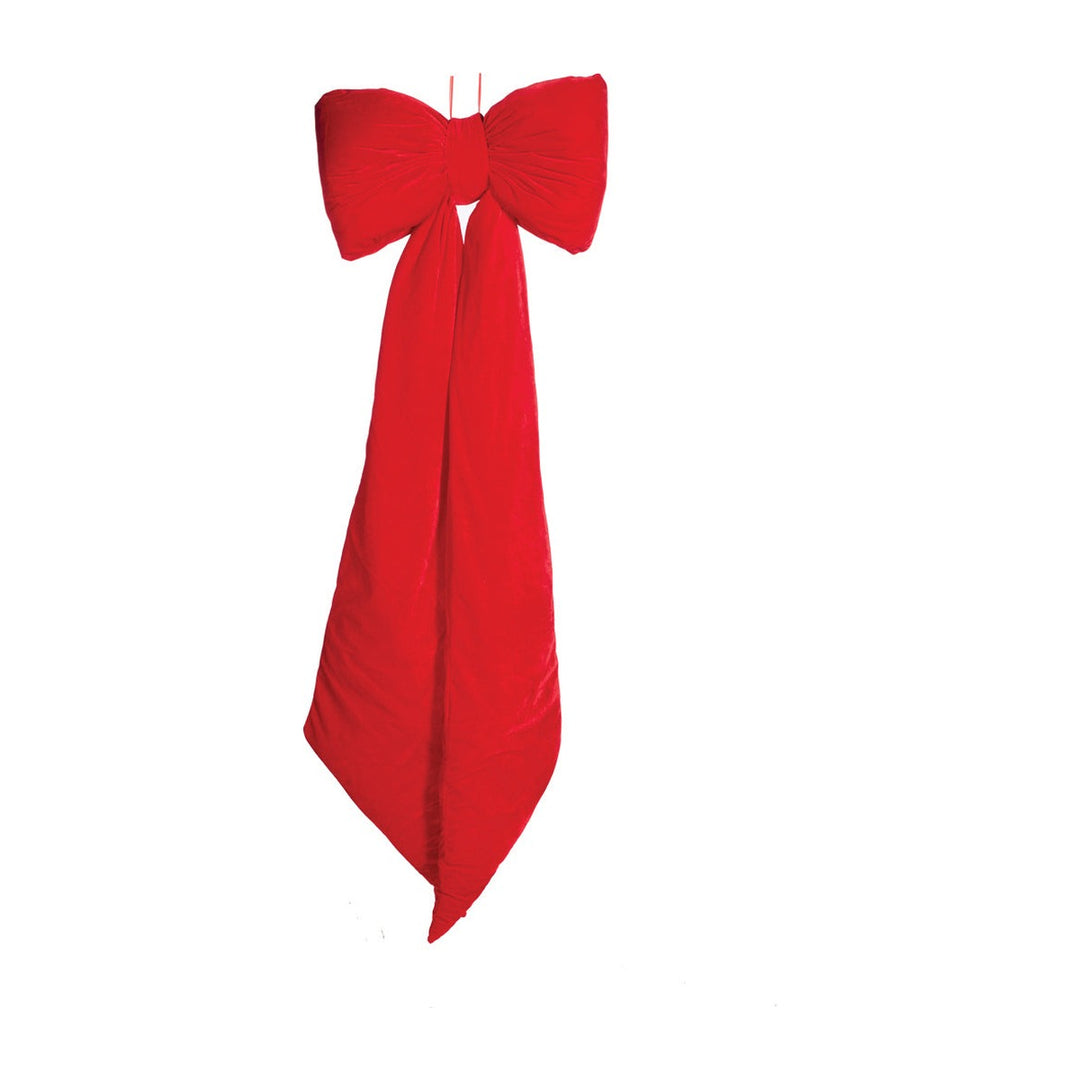 ELONGATED BOW, RED